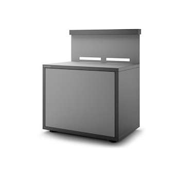 Support plancha acier ferme noir/gris|Forge Adour Distribution-FGASPAFNG