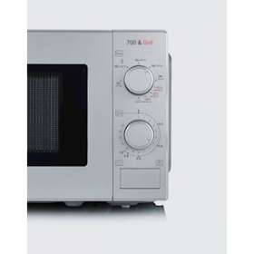 Micro-ondes / gril, argent, MO 700 W, GRIL 1000 W, 20 l, 9 niveaux de puissance|Severin france-EVEMW7900