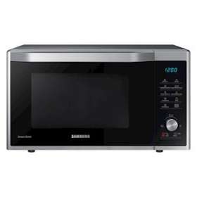 MICRO ONDES 32L - Combiné - Elec + bouton - Cavité céramique émail - Inox|Samsung blanc-S3GMC32J7055CT-EF