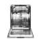 Lave-vaisselle enchâssable 82cm logic inox