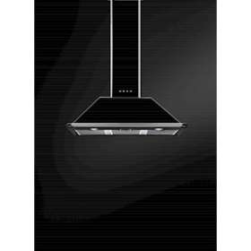 Hotte décorative - Murale pyramidale - 100 cm - manettes de commande|Smeg france-SMFKT100BLE