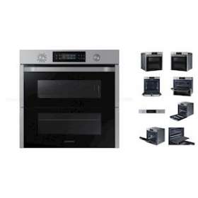 75 L - Dual Cook Flex- Multifonctions pyrolyse -Rail télescopique - 1 lèchefrite|Samsung blanc-S3GNV75N5671RS