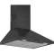 HOTTE MUR PYRAMIDE 60CM 365M3/H D NOIR