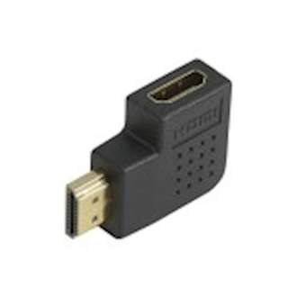 Adaptateur HDMI A coudé à 90DEG latéral gauche - M/F - OR|Erard-EAD7901