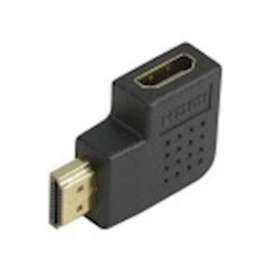 Adaptateur HDMI A coudé à 90DEG latéral gauche - M/F - OR|Erard-EAD7901
