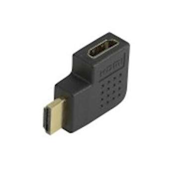 Adaptateur HDMI A coudé à 90DEG latéral droit - M/F - OR|Erard-EAD7902