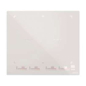 Table induction mate 60 cm - 4 foyers octoflex pouvant être reliés en 2 zones|Airlux-ALXATIF64WHM
