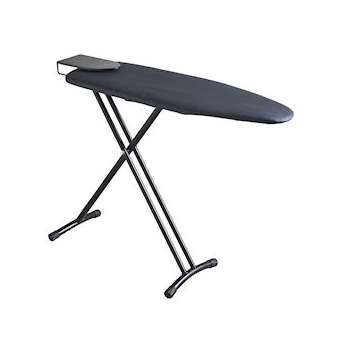 PREMIUM planche à repasser housse noire + crochet|JVD-JVD8661124