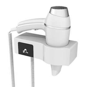 Sèche-Cheveux ALTEO blanc + support base|JVD-JVD8221175