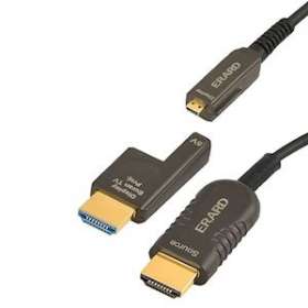 Cordon AOC HDMI A M/M + adap HDMI D F/ A M- UHD 4K/60ips HDR 4:4:4 - OR - 30m|Erard-EAD726821