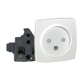 Prise de courant 2P Appareillage saillie composable - blanc|Legrand-LEG086122