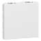 Obturateur Mosaic 2 modules - blanc