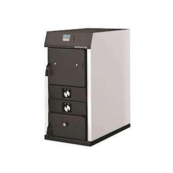 Chaudière à bûches 32 kW combustion inversée CBI 30 C5|De Dietrich-DDQ7673060