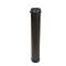 Elément droit D 80/130 mm, long. 1000 mm ventouse pour poêle granulés de bois