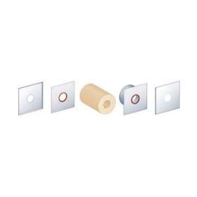 Kit traversée du mur pour poêle à granulés de bois|De Dietrich-DDQ7607223
