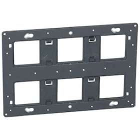 Support à vis Mosaic, Céliane ou Soliroc pour 2x3 postes ou 2x6 à 8 modules|Legrand-LEG080266