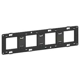Support à vis pour Mosaic, Céliane ou Soliroc pour 4 postes ou 10 modules|Legrand-LEG080254