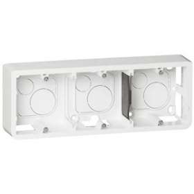 Cadre Mosaic pour 6 modules montage horizontal - profondeur 40mm|Legrand-LEG080286