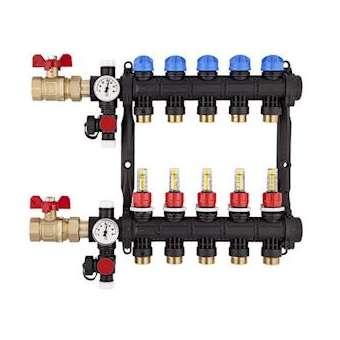 Collecteur pré-monté NIS avec débitmètre 4 circuits|Roth france-OTH1409040415