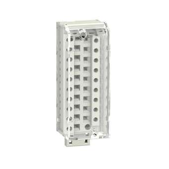 Modicon X80 - Bornier de raccordement - à vis - débrochable - 20 contacts|Schneider Electric-SCHBMXFTB2000