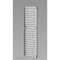 Artemia EC V face lisse, Blanc RAL 9216, 982 W, H 1871 mm / L 616 mm