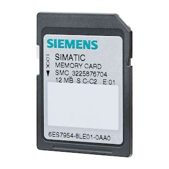 SIMATIC S7 CARTE MEMOIRE, 12 MO|Siemens Industries et Infrastructures-SIE6ES7954-8LE03-0AA0