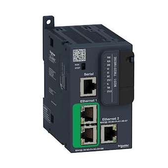 Modicon M251, contrôleur, ports Ethernet+série, 24VCC|Schneider Electric-SCHTM251MESE