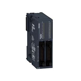 Modicon TM3, module 32 entrées 24VCC, connecteur HE 10|Schneider Electric-SCHTM3DI32K