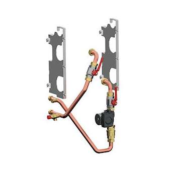 Kit raccordement chaudière au collecteur (avec pompe) pour IX 145 - 90/110|De Dietrich-DDQ7703583