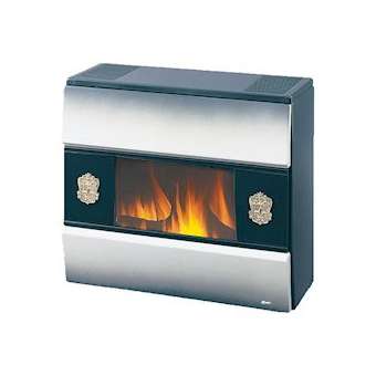 Radiateur gaz F109 nuage cheminée - 9 kW sol fonte flamme visible|Auer-AUE252201