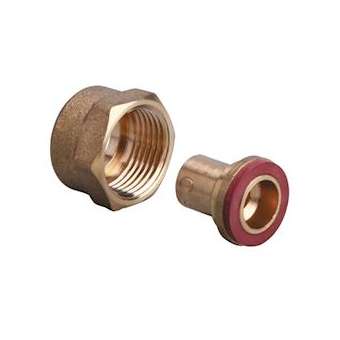 RACCORD EC. 20 X 150 AVEC JT AJ. CU10 A BRASER - CARTE|Gurtner-GUR08769.10K+
