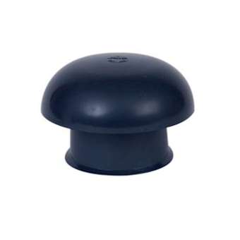 Chapeau ventilation avec moust. d.100 anth|Nicoll-NCLCC10M