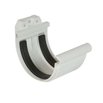 Jonction a joint pour lg25 blanc eg|Nicoll-NCLUJN25B