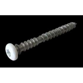 Boite 100 vis tete thermo-laquee blanc 6x60mm|Nicoll-NCLVI60B