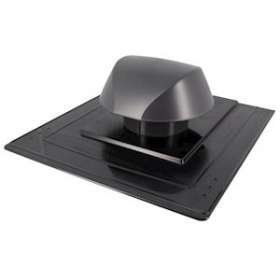 Chapeau ventil.platine ardoise d.100 antrh.|Nicoll-NCLVVA10A