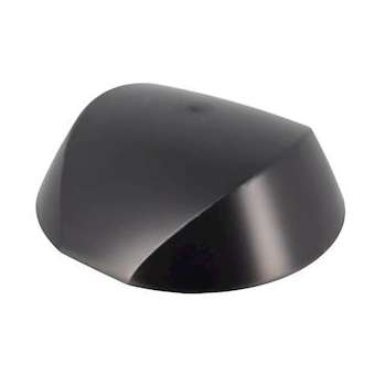 Chapeau ventil. simple+moustiq. d160 anthra|Nicoll-NCLVVM16A