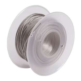 Câblette D 1.5 mm x 50 m acier|Bizline-BIZ710350