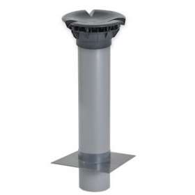 Chapeau aerau. plat.toit plat d160 anthracite|Nicoll-NCLVXP16A