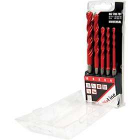 Coffret de 5 forets multimatériaux D 4-10 mm|Bizline-BIZ700751