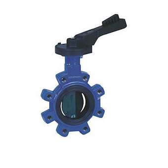 VANNE PAPILLON A OREILLES TARAUDEES CADENASSABLE - MANCHETTE EPDM DN100|Adg-AF9467T-100