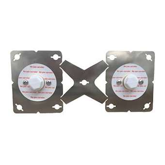 Plaque de raccordement de robinetterie Robiz'plak PER D12 mm à sertir|Bizline-BIZ400412