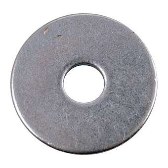 Rondelle plate extra large M5 en acier zingué (x 100)|Bizline-BIZ770181