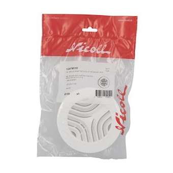 Grille adapt s/tuyau d.100 moust.sch|Nicoll-NCL1GATM100