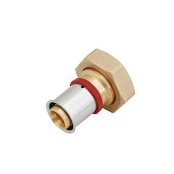 VSH MultiPress laiton raccord écrou-libre FF 32xG1 1/4|Aalberts Integrated Piping Systems BV-IPH3823988