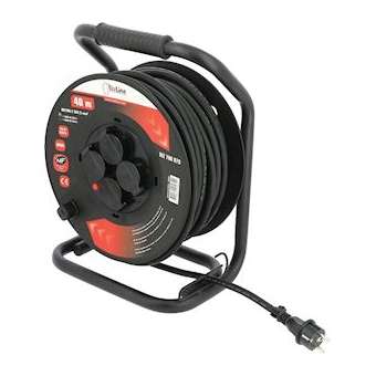 Enrouleur professionnel 40m H07RN-F 3G2.5 prise FR|Bizline-BIZ700979