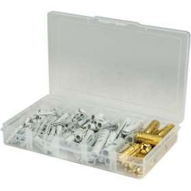 Organiseur standard 5 compartiments transparent 190 x 115 x 30 mm|Bizline-BIZ790534