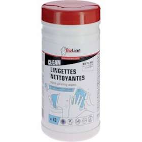 Lingette nettoyante (x 70)|Bizline-BIZ751014