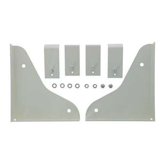 Kit de 2 consoles universelles pour lavabos collectifs|Bizline-BIZ400113