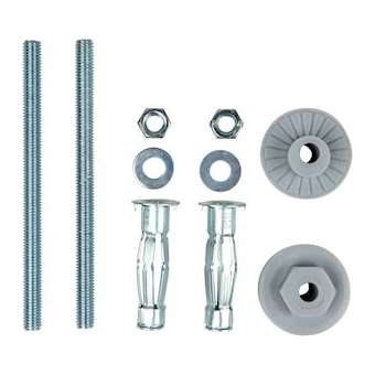 Kit de fixation de lavabo sur colonne cloison creuse tige D 8 x 120 mm|Bizline-BIZ400111