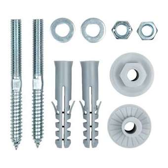 Kit de fixation réglable pour lavabo vis D 8 mm x 90 mm|Bizline-BIZ400106